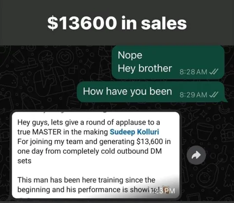 Message from a member